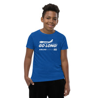 GO LONG (AVL) Youth Short Sleeve T-Shirt