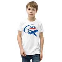AVL ON THE FLY (BLUE) Youth Short Sleeve T-Shirt